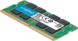 Crucial - 64GB Kit (2x32GB) DDR4 3200MHz C22 SODIMM Laptop Memory Kit - Green